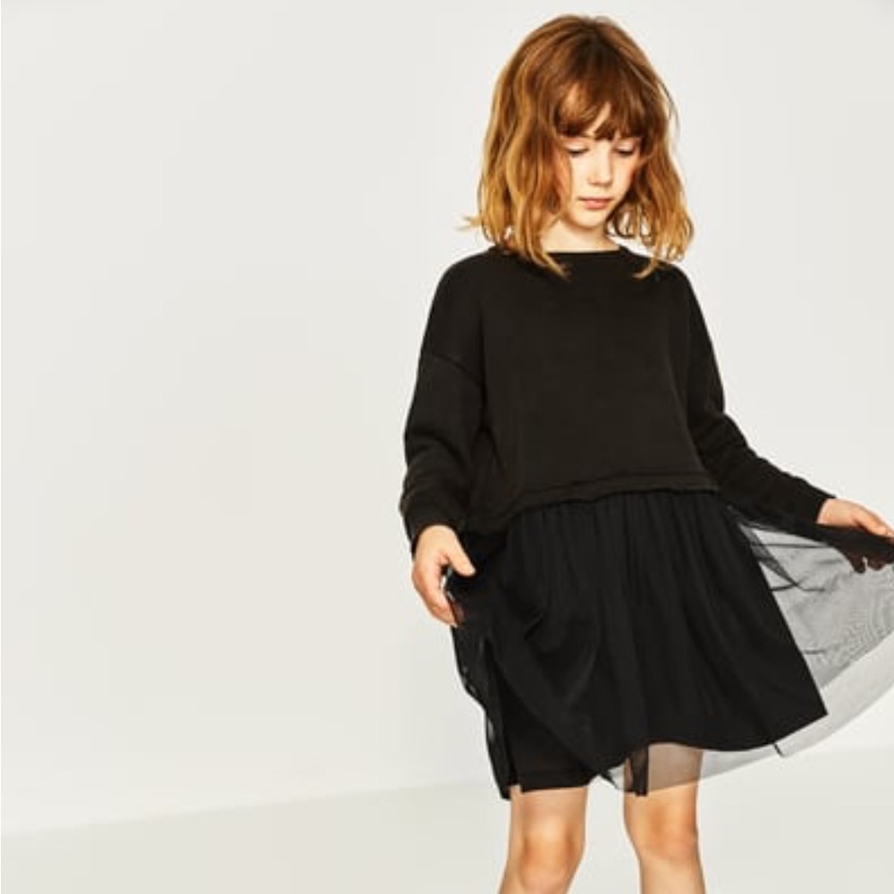 Zara Combined Tulle Dress